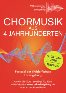 Chormusik aus 4 Jahrhunderten
